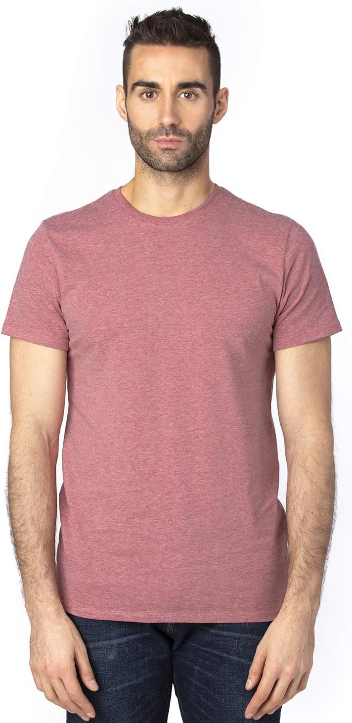 Threadfast Apparel Unisex Ultimate T-Shirt M MAROON HEATHER