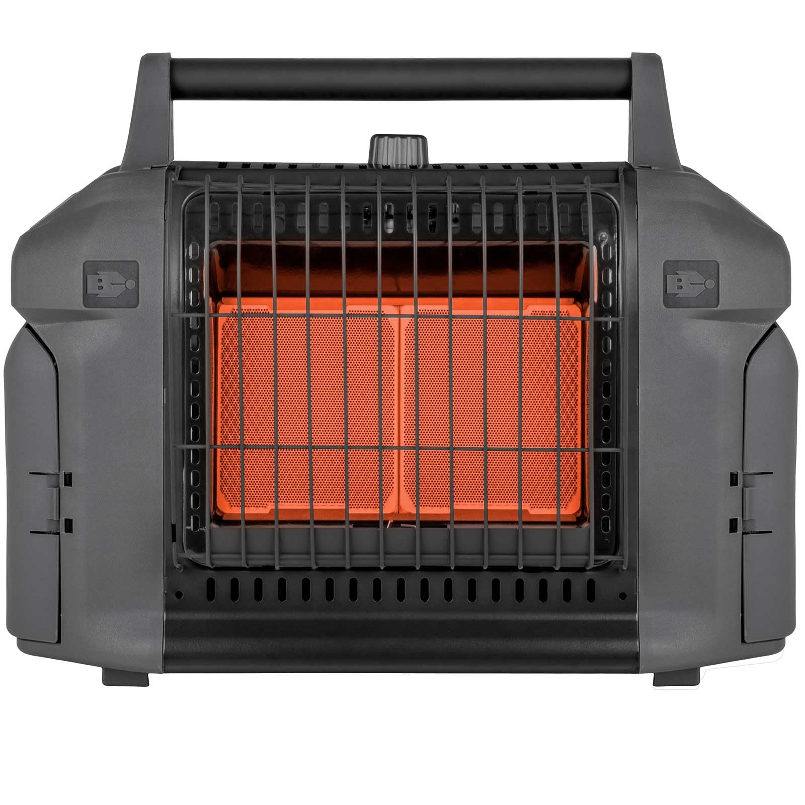 BRUNNER Devil Megaheater Gasheizer XL Leistungsstarke Gasheizstrahler 4,8kW | Leistungsstarker Gasheizstrahler XL 4,8kW. Camping-Gasheizung Zelt-Heizung Innenräume Vorzelt - Gaskartusche o. Gasflasche.