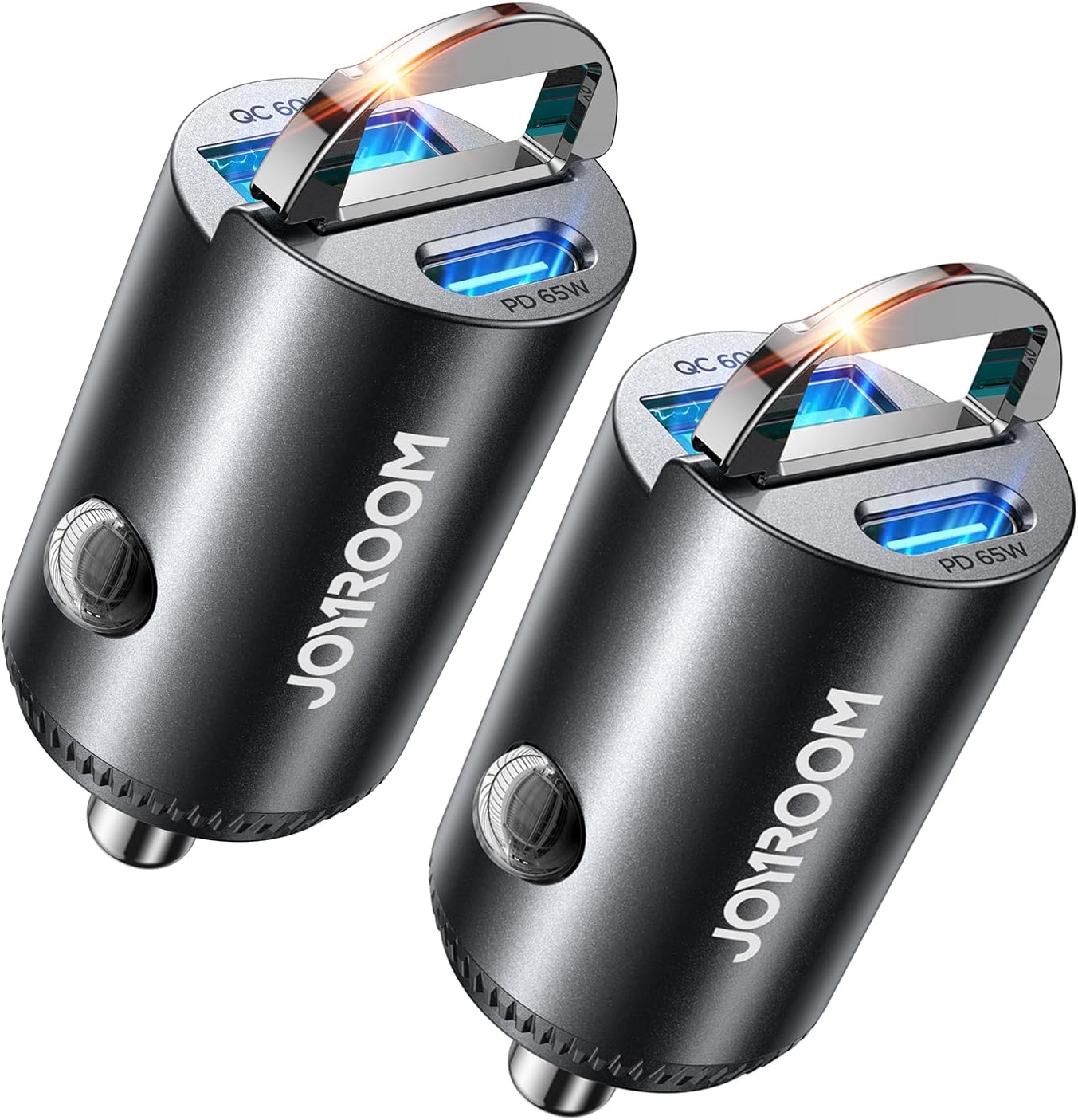 JOYROOM 125W Dual Port Car Charger (2-Pack)