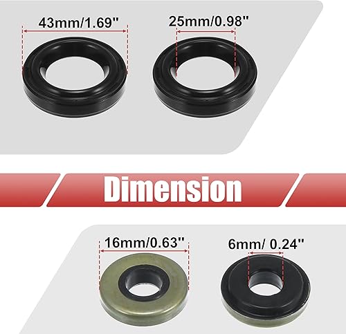 Miniatura 3 de X AUTOHAUX VS50592R Juego de juntas de cubierta de válvula de motor para Toyota Tundra 4.7L 4663cc 285cid para Lexus GS400 GS430 GX470 LS400 LS430