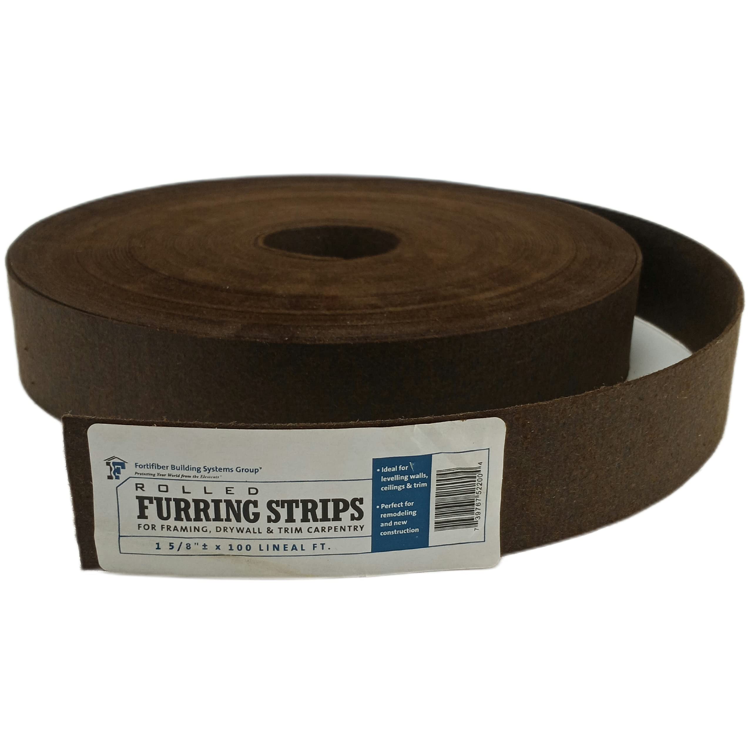 Buy Fortifiber Rolled Furring Felt Strips 15/8 in. X 100 Linear Ft