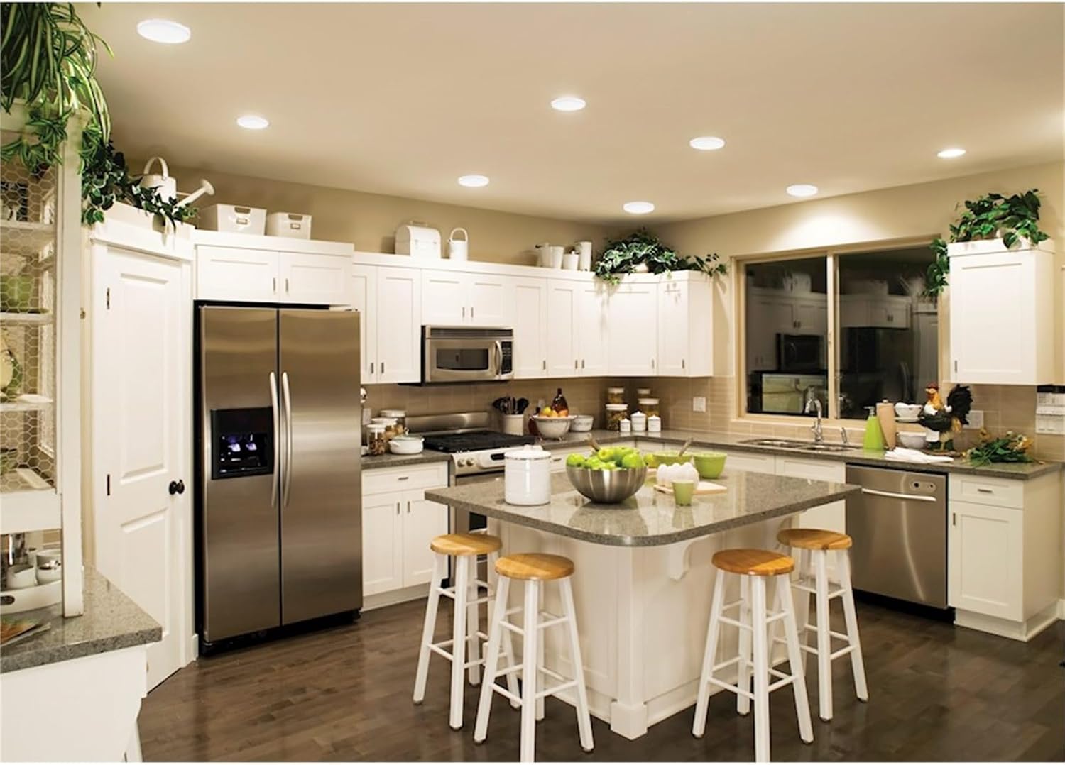 Maxim Lighting Trim 5" 1-Light Flush Mount | Polished Chrome Finish | White Polycarbonate Shade | Transitional Flush Mount | Ideal for Bedrooms, Hallways & Entryways | Dimmable | 57660WTPC