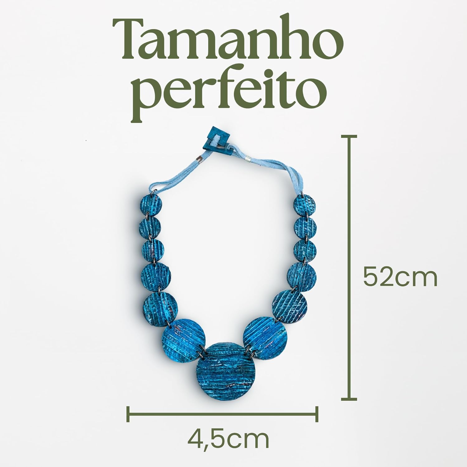 Colar Decrescente de Fibra de Banana – Biju Eco-Friendly -Jóia e Acessório de Beleza Feminina VEGANO e Artesanal em promoção! Veja a oferta e mais achadinhos de Bijuterias 4 Hoje é o melhor dia para comprar Colar Decrescente de Fibra de Banana – Biju Eco-Friendly -Jóia e Acessório de Beleza Feminina VEGANO e Artesanal com aquele preço maroto! Promoção! Aproveite a oferta! 4