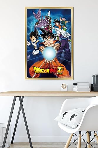 Miniatura 90 de Trends International Dragon Ball Super - Póster de pared de grupos, 22.375 x 34 pulgadas, paquete de póster y montaje