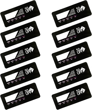 Upgraded UPF50+ Test Card UV Test Card Art Paper UV Strength Testing Card Quality Art Paper Made Skin For Protection Car Uv Sensor Card Uv Sensor Uv Sensor Light