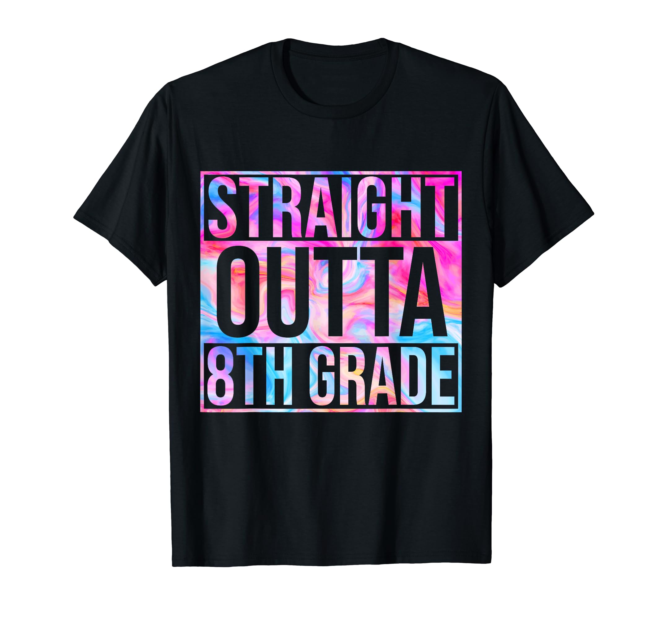 Straight Outta Eighth Grade 8th Grade Back To School T-Shirt