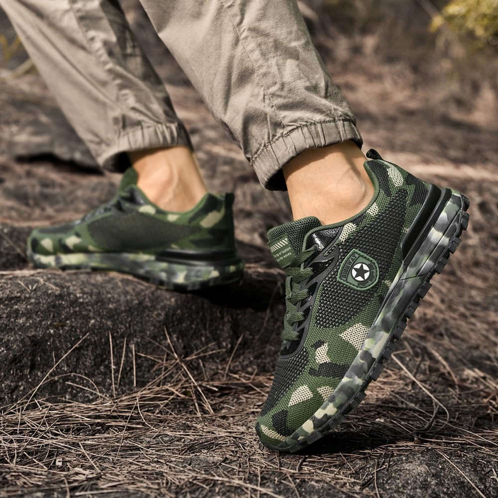 Men's Running Shoes - Lightweight Trail Sneakers for Men, Comfortable Athletic Footwear for Hiking and Workouts, Stylish Fashion Sneakers for Everyday Us