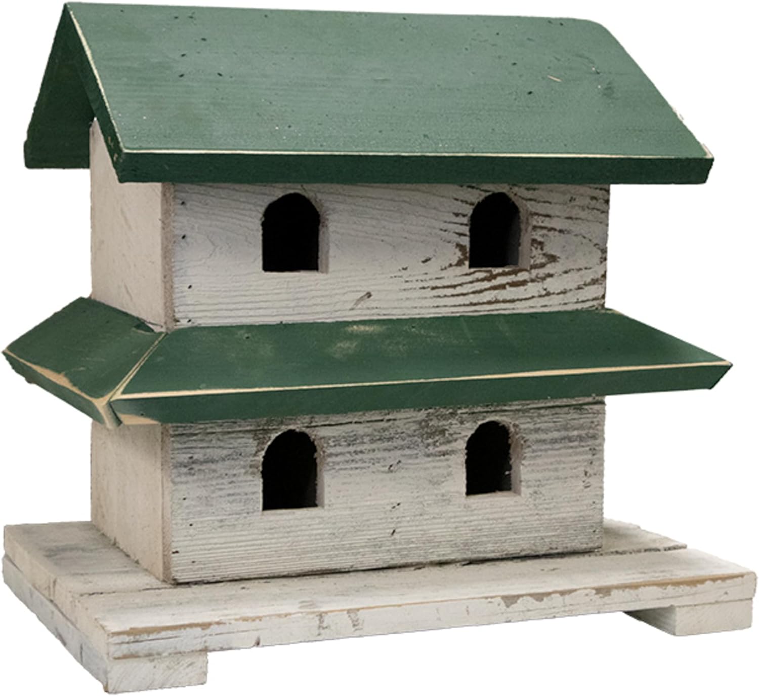 Bird in Hand Amish Made Hanover Purple Martin House – 4-Room Reclaimed Wood Birdhouse