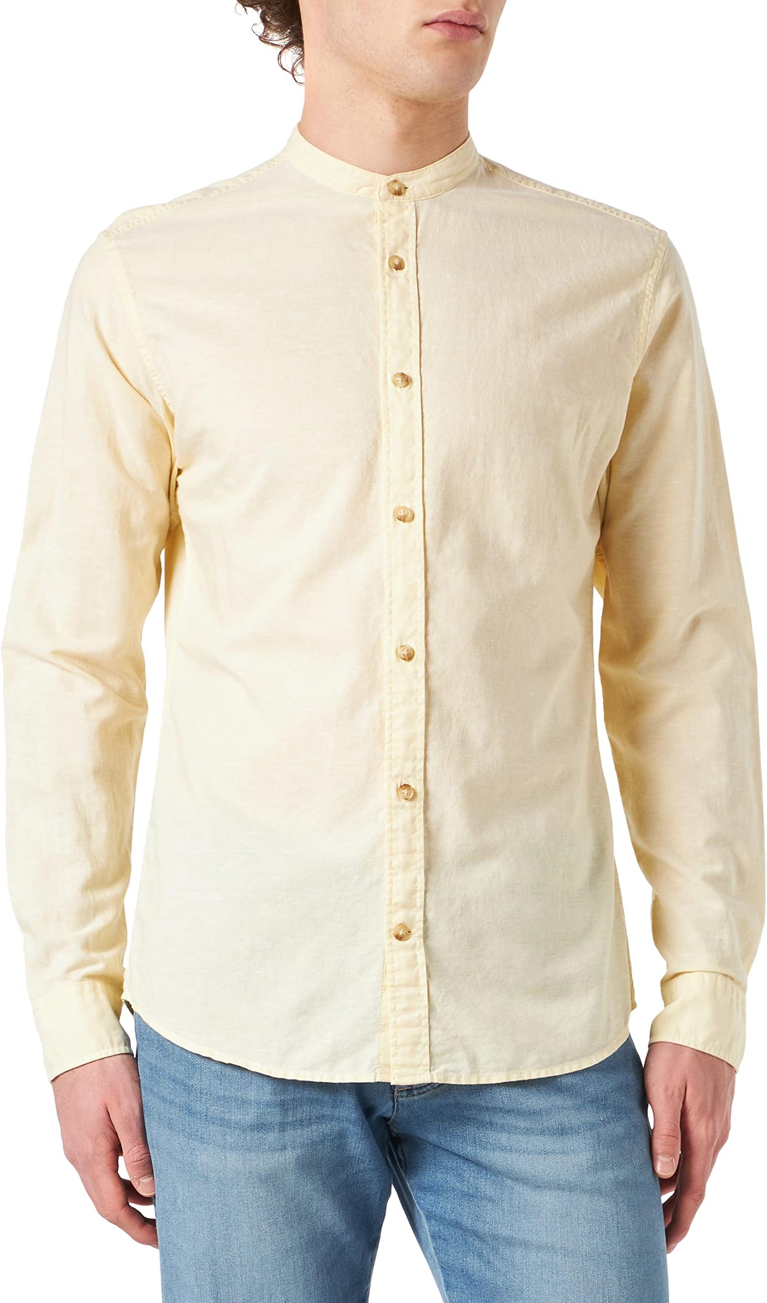 Men's Jjesummer Band Shirt L/S S22 Noos Shirt