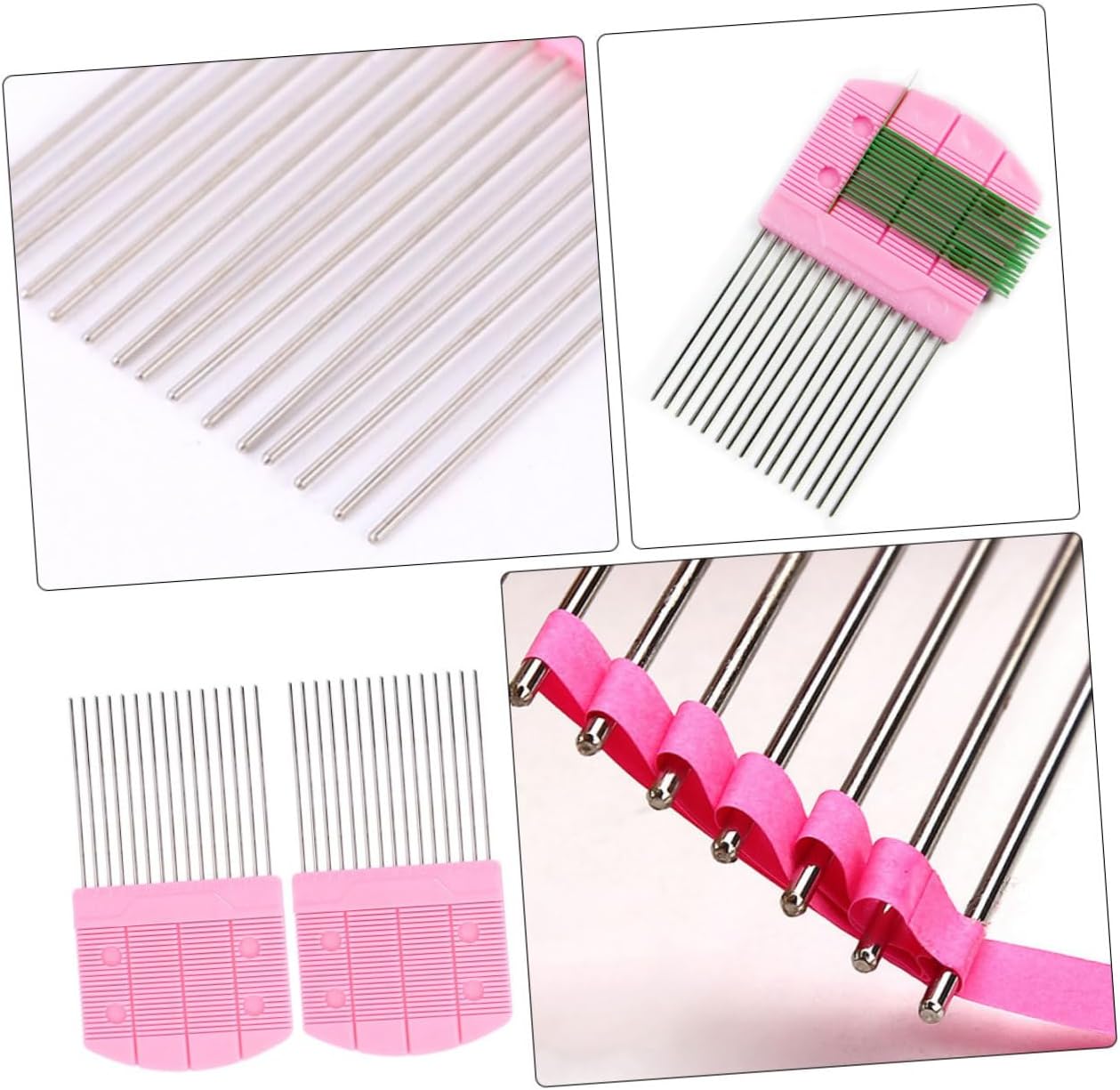 Uonlytech 2pcs Paper Quilling Comb Tool Set for DIY Crafts Paper Rolling Comb and Quilling Board for Craft Enthusiasts