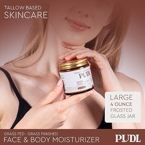 Miniatura 5 de PUDL Sarga de carne de res alimentada con pasto para el cuidado de la piel con miel de manuka, organiza aceite de oliva y aceite de jojoba  Bálsamo