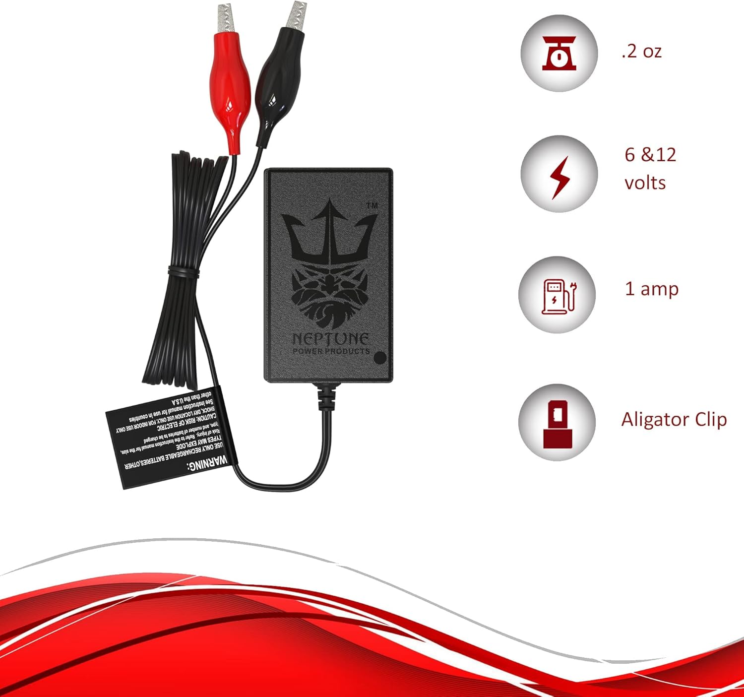 Neptune 12V 7Ah NT-1270 Rechargeable SLA Battery Combo with Charger