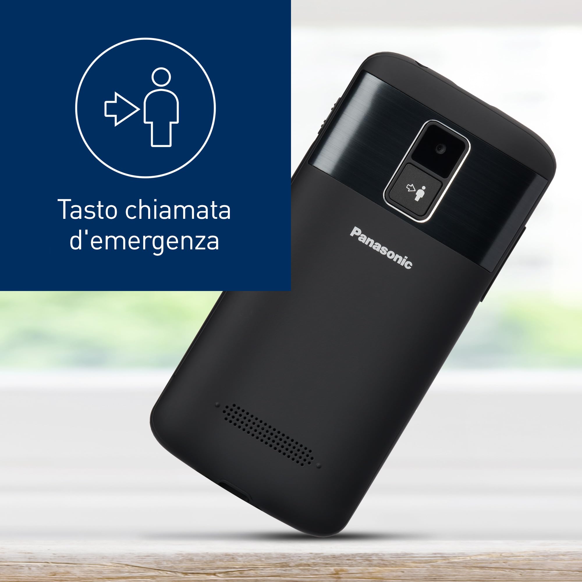 Panasonic KX-TF600 Telefono 4G Facile, Chiamate VoLTE Chiare, 290 Ore Panasonic KX-TF600 Telefono 4G Facile, Chiamate VoLTE Chiare, 290 Ore