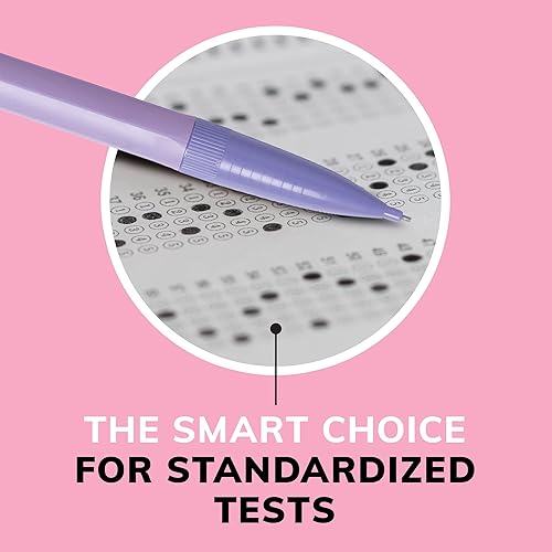 Miniatura 6 de BIC Lápices mecánicos pastel Xtra-Smooth con borradores, punta media (0.028 in), paquete de 24 unidades, lápices mecánicos a granel para suministros