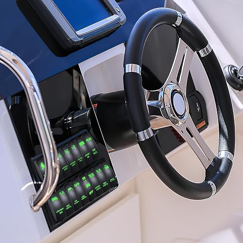 Miniatura 8 de Nilight Paquete de 2 luces traseras, interruptor basculante, barra de luz LED, interruptor basculante de 5 pines láser de encendido y apagado SPST