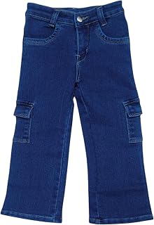 WHALEBONE Girls' Premium Navy Blue Six Pocket Denim Jeans Price In India