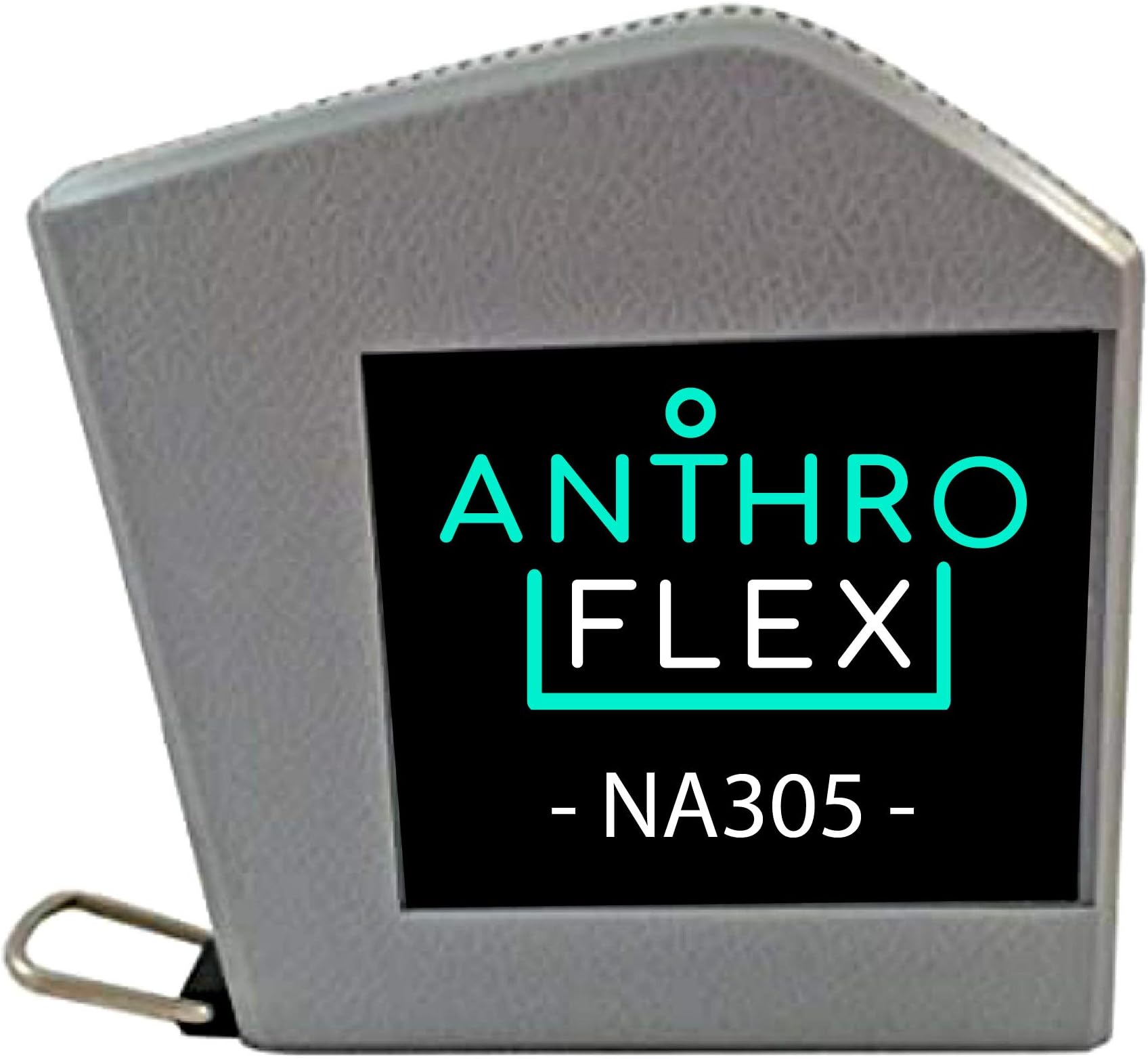 AnthroFlex Anthropometric Tape Measure with Thin Flexible Steel Blade with Blank Space Before Zero for Diameter, Body Circumference, Trees DBH, Pipes - 2m Range, Retractible, Measure in Metric Only