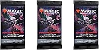 Vista 2 de Card Game Magia: The Gathering Draft Booster Pack Lot MTG Adventures in The Forgotten Realms