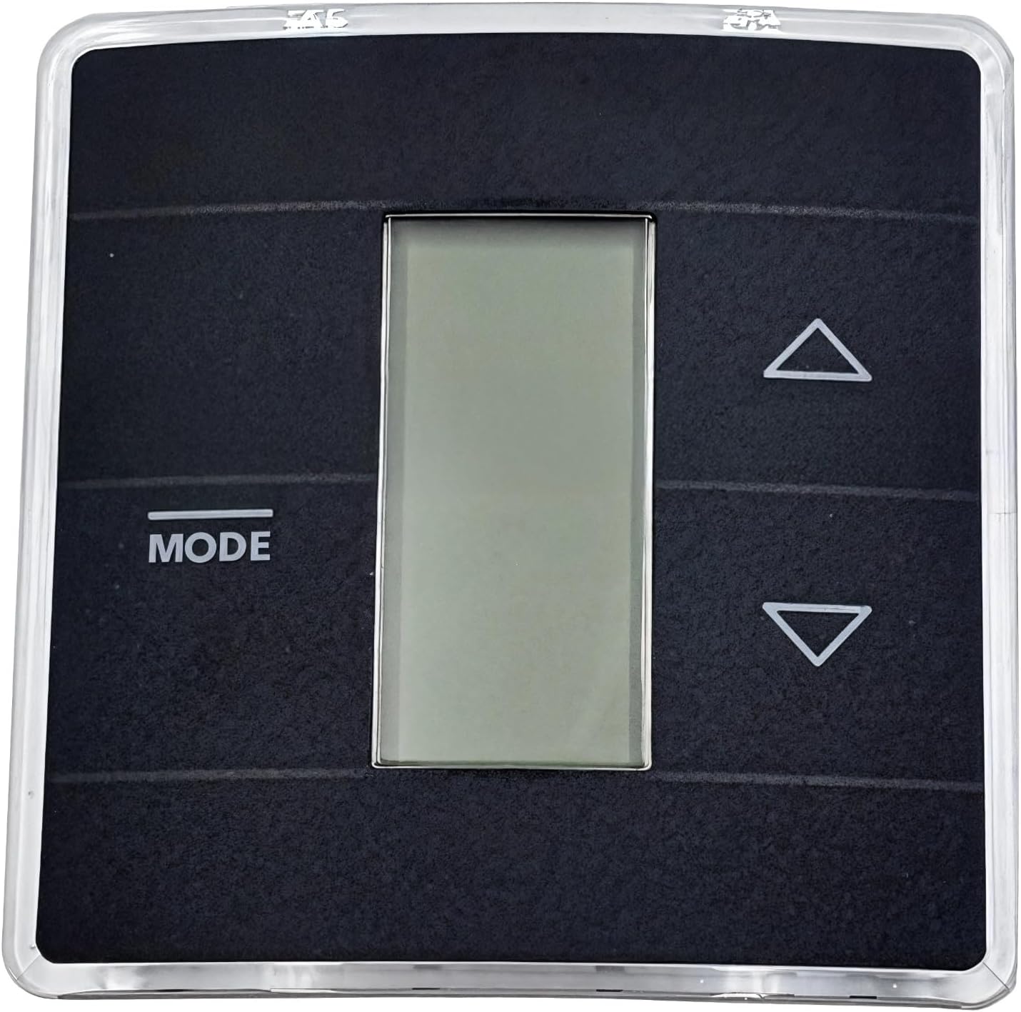 Replacement Rv Thermostat Heat Cool Control, Black Silver Lcd Display Panel, Wall Mount With Toolkit Included