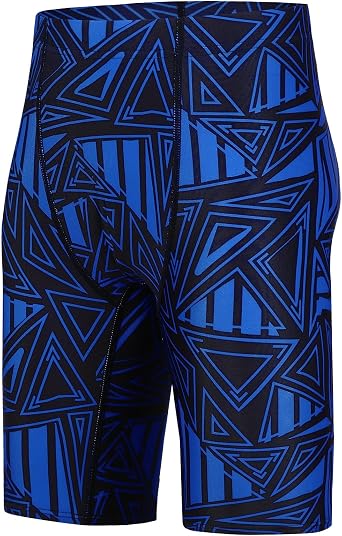 Boys Swim Jammers Competitive Swim Team Suit Youth Kids Athletic Swimming Shorts UPF 50+