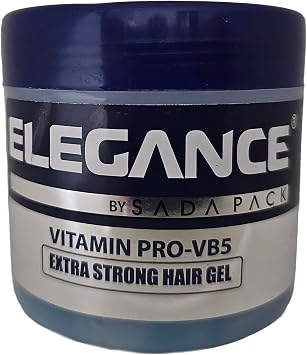 Elegance Strong Hair Styling Gel- hair gel- men's hair gel- hair styling products- hair vitamin- Vitamins Protection Hair Gel| Strong Hold Gel| boys hair gel 250ml Aqua, PVP, Ethanol