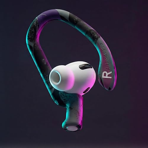 Miniatura 5 de WC HookZ Pro 3 - Ganchos ajustables para las orejas compatibles con AirPods Pro 3 de Wicked Cojines, núcleo maleable para un ajuste personalizado