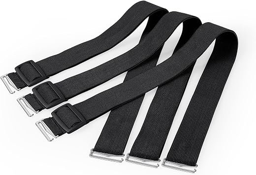 TAOCOCO 3 Pack Adjustable Elastic Straps, Recliner Chair Cover Recliner Loveseat Cover 3 Seater Recliner Sofa Covers Holder Straps 3 Pack, Upgrade