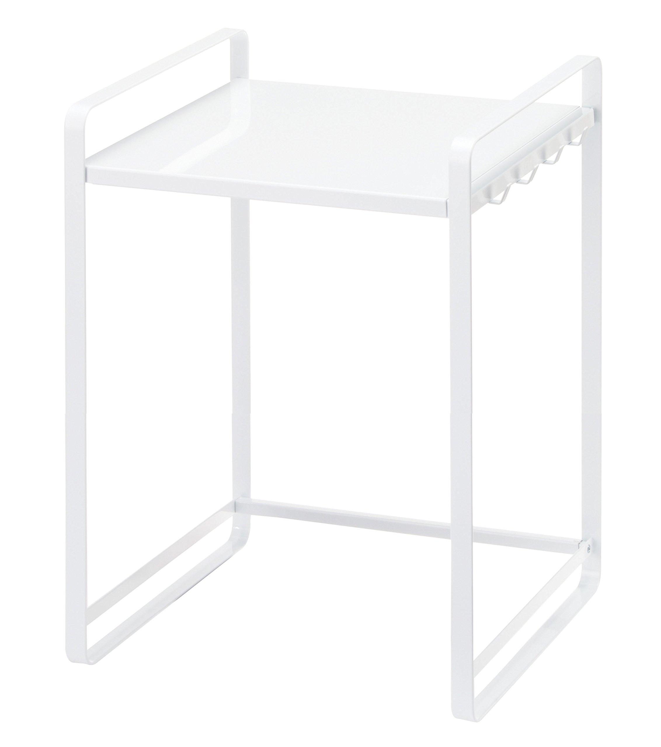 YAMAZAKI 3130 Tower Extendable Rack, White, Steel, 47.575 x 35 x 50 cm