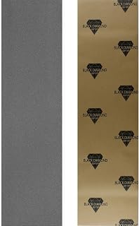 Black Diamond Longboard Skateboard Grip Tape Sheet 10" x 48"
