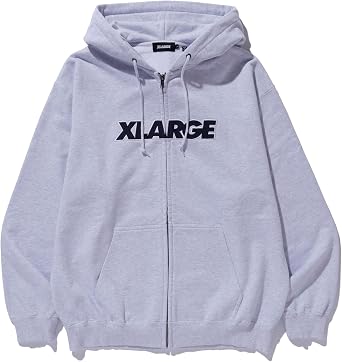 XLARGE Hooded Sweatshirt STANDARD LOGO Zip Up Hooded Sweatshirt Mens