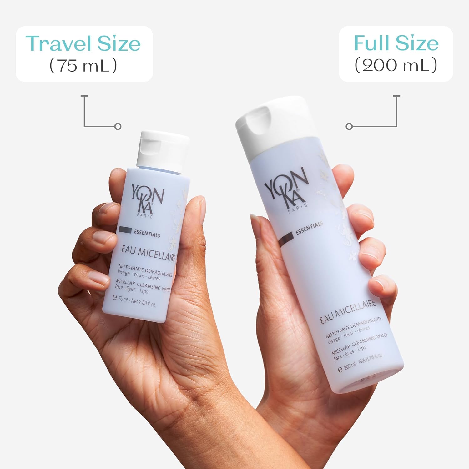 Yon-Ka Eau Micellaire Micellar Water and Cleansing Makeup Remover Gentle Face Wash with to Remove Impurities Hydrate Paraben-Free - Image 7