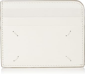 Maison Margiela S56UI0214-P4303 Women's Card Case, White