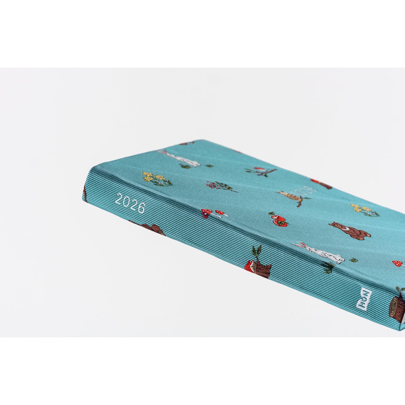 Hobonichi Techo HON A6 2026 – Bow & Tie: In the Forest (Inglés, planificador de inicio de enero)