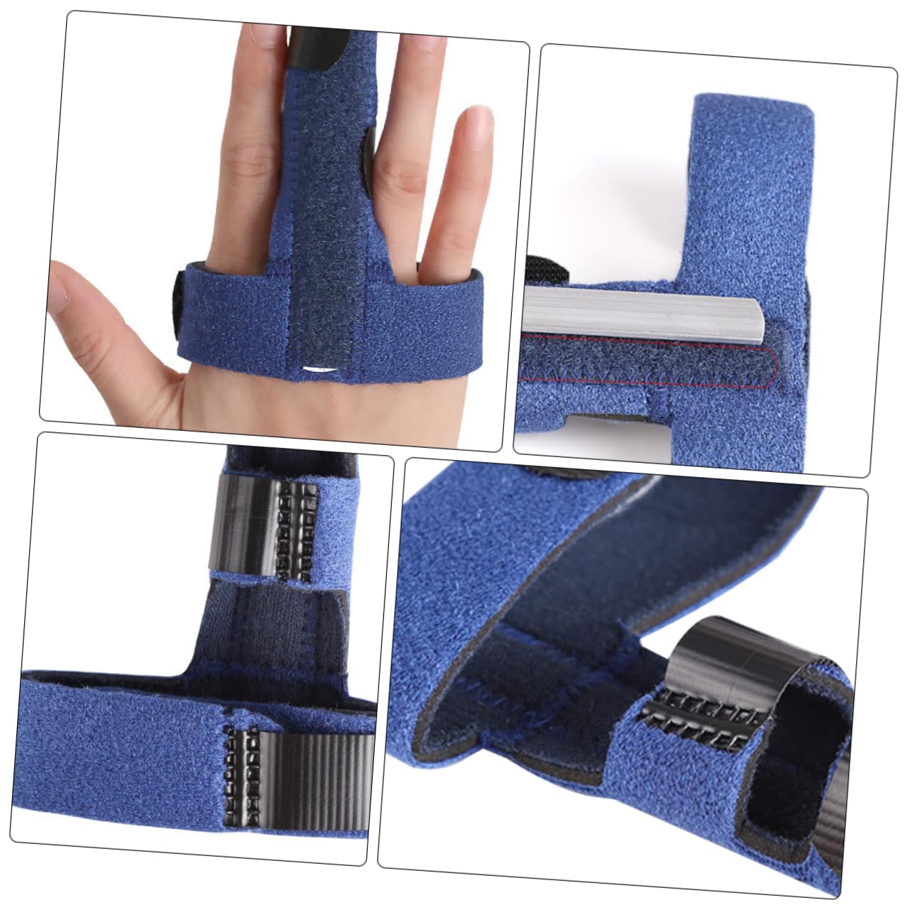 1pc Finger Protector Splint Support Strap for Finger Injuries Easy to Use for Relief and Stabilization for Rehabilitation