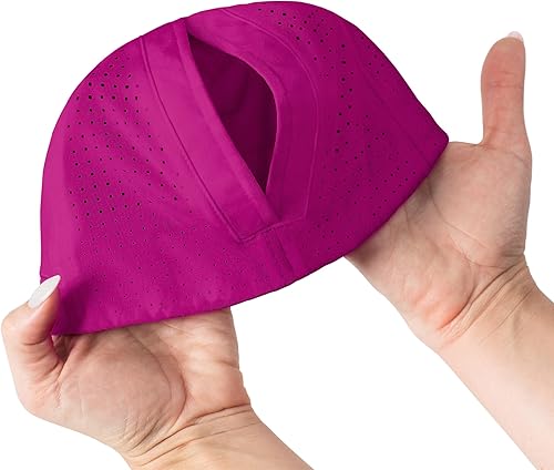 Miniatura 2 de TOP KNOT Gorras de béisbol ligeras de rendimiento para mujer, sombreros de cola de caballo para mujer, para correr, tenis, golf y todas las ocasiones