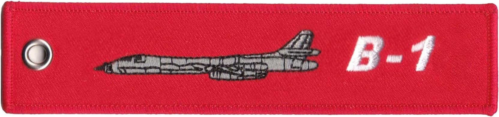 B-1 Aircraft Remove Before Flight Key Chain Baggage Luggage Tag