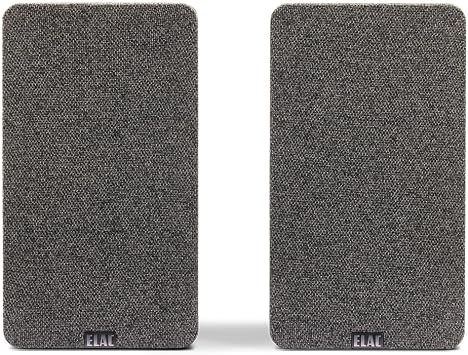 ELAC Debut ConneX DCB41 Compact Speakers for Audio Playback via HDMI, USB, Phono & Bluetooth, Excellent Sound & Premium Design, 1 Set of Active Speakers Black