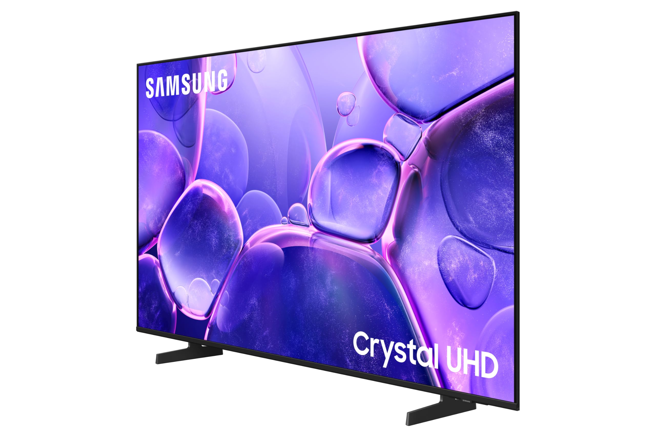 SAMSUNG 43-calowy telewizor Crystal UHD U8075F 4K Smart TV, niesamowite kolory z procesorem kryształowym 4K, słuchaj wszystkich głośników z Q-Symphony, dane chronione przez Knox Security i Gaming Hub