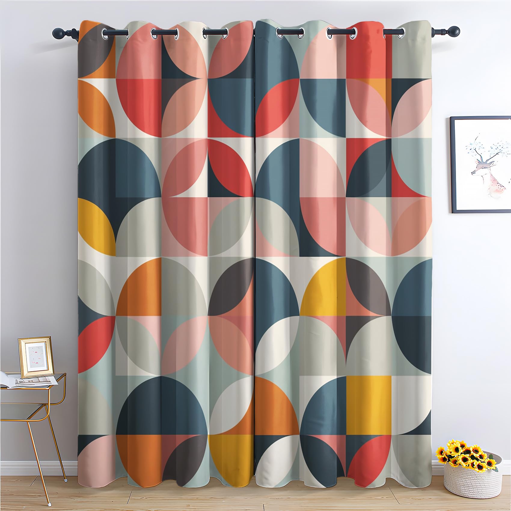 Rideau occultant moderne pour salon et chambre afin de créer un cocon