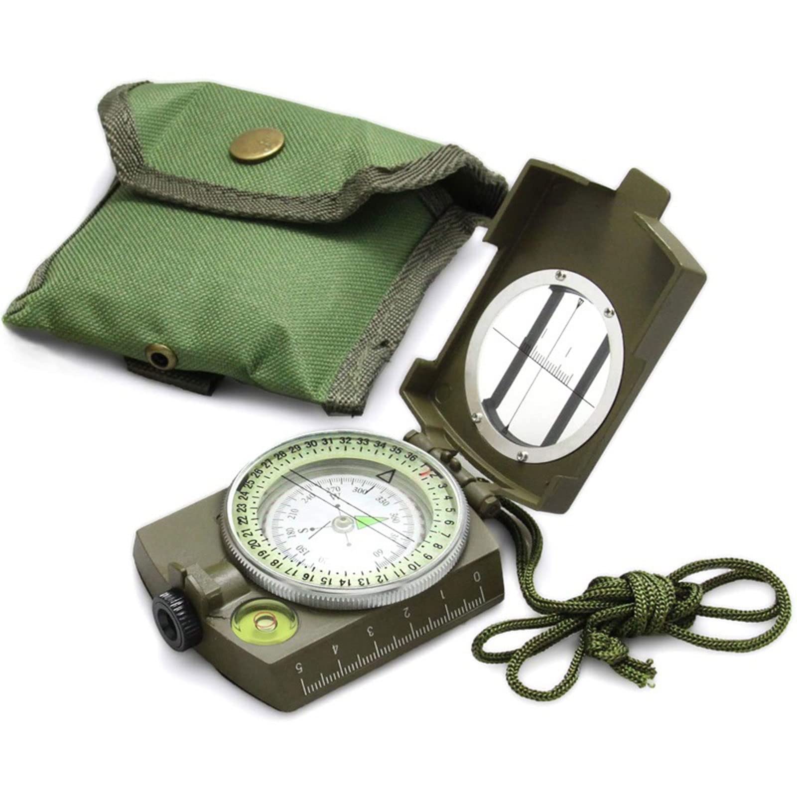 JINGYAN Kompasy Military Compass Survival Kompas Piesze wycieczki Outdoor Camping Sprzęt geologiczny