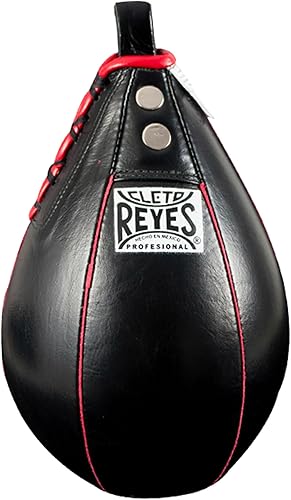 CLETO REYES Plataforma de cuero de perforación bolsa de velocidad para boxeo, MMA, Muay Thai, equipo de entrenamiento