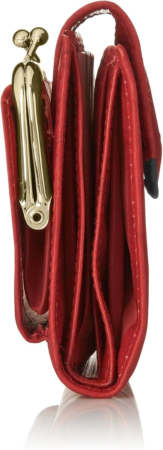 Buxton Heiress Cardex Wallet, Mahogany, One Size : Clothing, Shoes & Jewelry