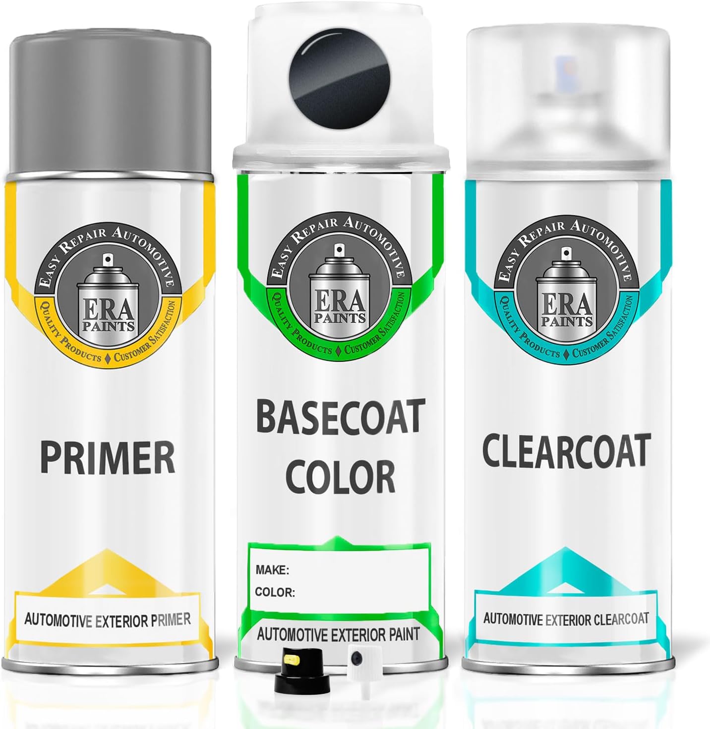 ERA Paints - 303 - Cosmos Black Metallic for BMW Exact OEM Color Match Automotive Touch Up Paint for Cars - Scratch & Chip Repair for Metal & Plastic - Essential Kit - Made in USA