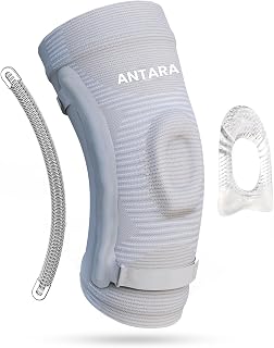 AGEasy (Max Group Hinged Knee Braces for Osteoarthritis | For Men & Women | Knee Caps for Pain Relief | Breathable fabric with Side Hinges | Knee Support for Joint Pain & Injury Recovery (M - Single)