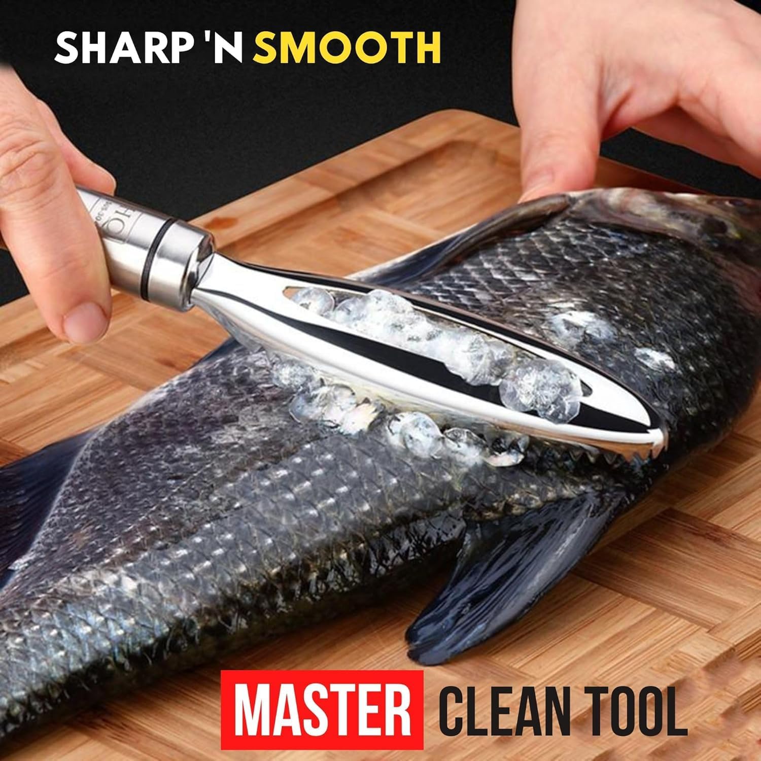 Fish Scale Remover Kit - Easy Fish Cleaning Tools -3