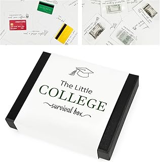Pinsit College Gift Card Care Package, College Care Package, School Graduation Gift, Cash Holder Money Holder(Green