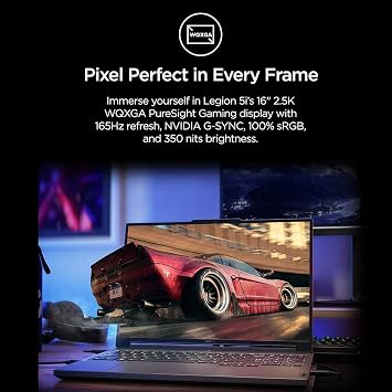 Lenovo Legion 5i 16 Gaming Laptop, 165Hz WQXGA (2560 x 1600) IPS Display, 14th Gen Intel Core i9-14900HX, NVIDIA GeForce RTX 4060, 32GB DDR5 RAM, 1TB M.2 PCIe SSD, RGB Backlit KB, WiFi 6E, Win11 Pro