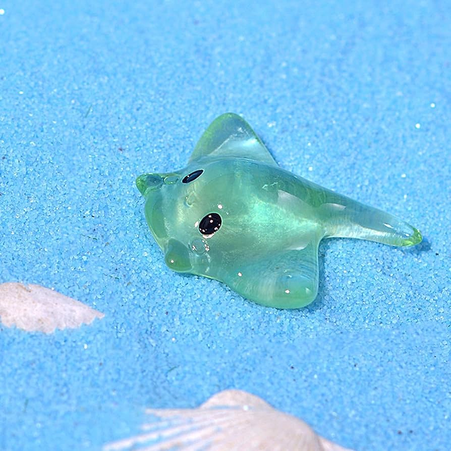 マンタのアンティーク置物 マンタのアンティーク置物