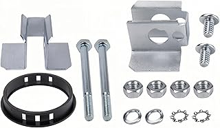 Padlock Hardware Kit with O-Rings, Clips, Nuts, Bolts for Jobox,15 Pcs
