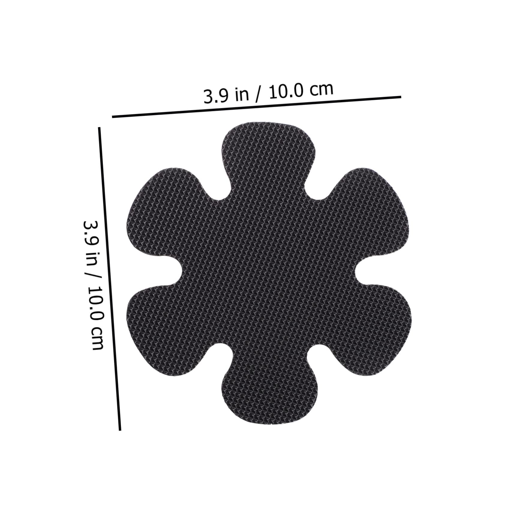 Unomor 20Pcs Flower Shaped Bathtub Stickers Non Slip Adhesive Shower Floor Decals for Bathroom Kitchen Pool More Peva Material Aesthetic Design